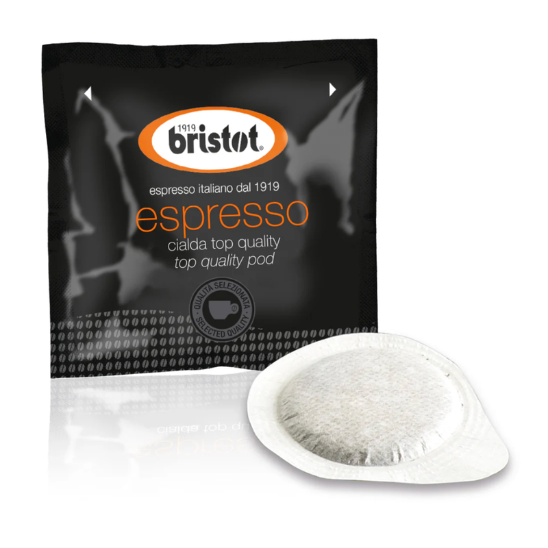My Superior Coffee | Bristot Ese Single Shot Espresso Pods - Case of 150 Pods