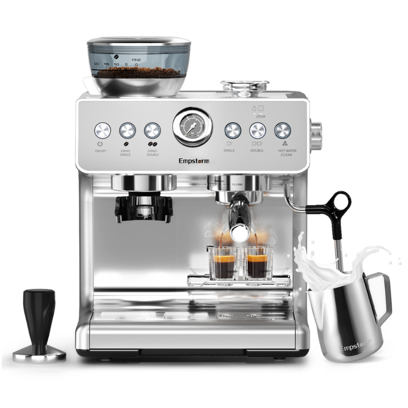 Empstorm Professional Espresso Machine and Grinder